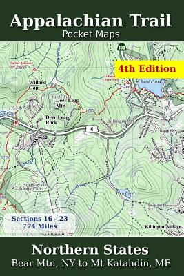 Libro Appalachian Trail Pocket Maps - Northern States - P...