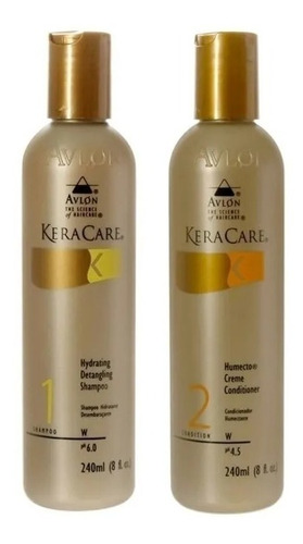 Kit Keracare Shampoo Detangling E Condicionador Humecto240ml