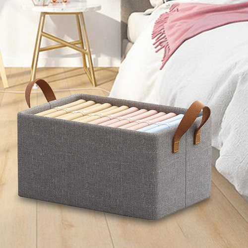 Contenedor De Almacenamiento De Tela Para Cesta De Ropa Para