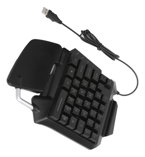 Teclado Para Jogos Usb Portátil Com Fio De 35 Teclas Com Uma