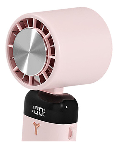 Ventilador De Mano De Refrigeración Compresa Rosa Rosa