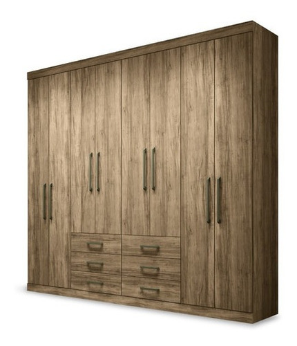 Ropero Placard 8 Puertas 6 Cajones Dormitorio Master 152444