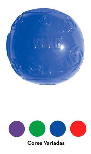 Kong Pelota Squeezz Ball Talla M Rojo