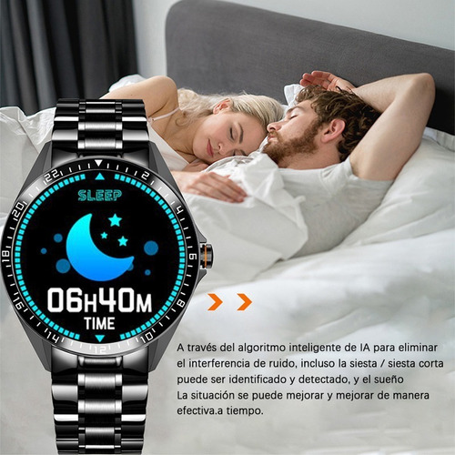 Imagen 8 de 9 de Lige Reloj Inteligente Deportivo Bluetooth Original Impermea