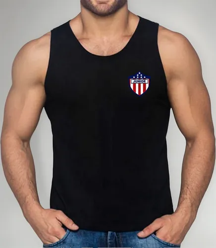 Camiseta Junior Barranquilla Tipo Esqueleto Manga Sisa M2