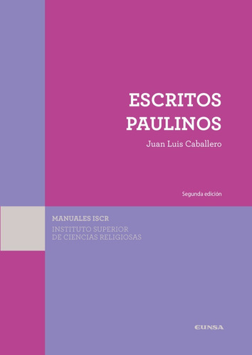 Escritos Paulinos - Eunsa - Agx