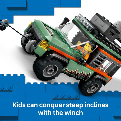 Lego City Camion Montaña 4x4 Set Con Minifigura 6+ 60447