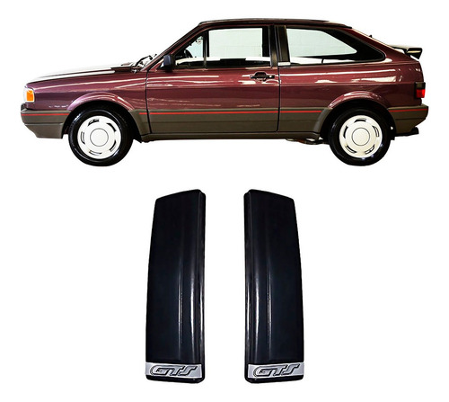 Par De Colunas Do Vidro Gol Gts 91 A 95 Serve No 87 A90