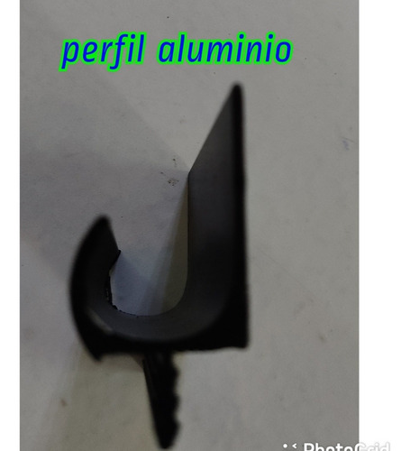 Perfil J Aluminio De Tres Metros