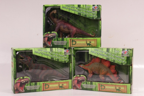 Juguete Set En Caja De Dinosaurios 5 Modelos Dif. 13 Cm 