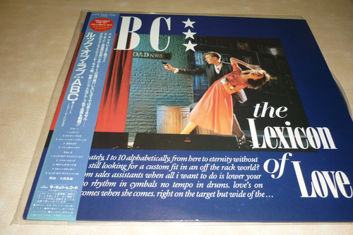 Abc The Lexicon Of Love Vinilo Japon 10 Puntos Obi Insert