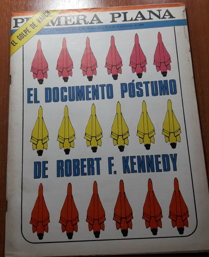 Revista Primera Plana N°308    19 Al 25 De Noviembre De 1968