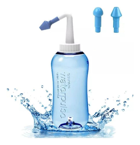 Irrigador Nasal Azul Para Limpeza Profunda