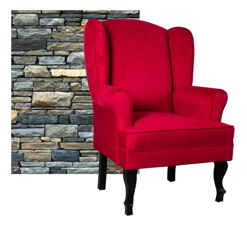Imagen 2 de 10 de Sillon Individual Provenzal Salas Moderno Minimalista