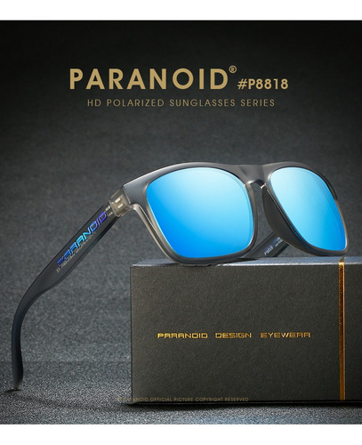 Lentes De Sol Polarizados Marca Paranoid Unisex Porlamar 09