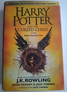 Harry Potter And The Cursed Child Parts One Anf Two J.k.r.