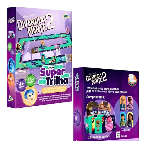 Jogo Super Trilha Divertidamente 2 Disney Toyster Brinquedos