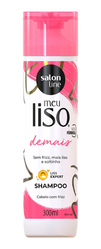 Shampoo Salon Line Meu Liso Demais 300ml