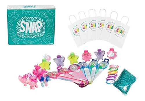 Party In A Snap, Pink Princess Party Pack - Kit Todo En Uno 