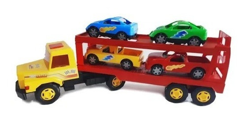 Imagen 2 de 6 de Super Camiones Camion Mosquito Transporta 4 Autos Lionels