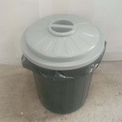 Canasto Recolector Para Agua, Mxrym-004, 8 Pzs, 22lts, Polie Color Gris