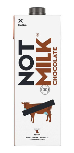 Imagen 1 de 4 de Notmilk Chocolate 1 Lt Leche Vegetal Notco