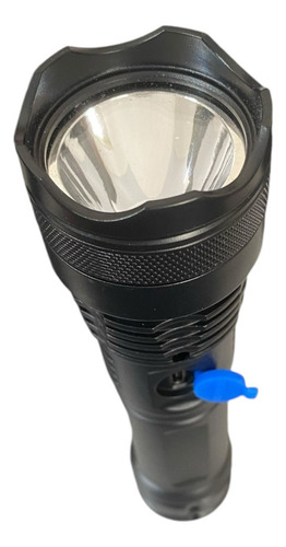 Lanterna Recarregável Led Strobo 5000 Lumens Portátil Lanterna Preto Luz Branco