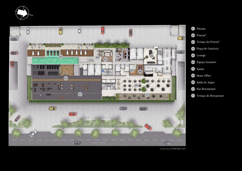Imagem 17 de 21 de Super Lançamento Na Av. Presidente Vargas, A Nova Atração De Todos Os Olhares, Edificio Apogeo, Apartamento 2 Dormitorios 1 Suite, 66 M2, Lazer Comple - Ap02411 - 68856228