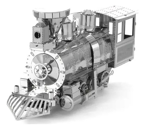 3d Metal - Mini Puzzle Armable Diseño Locomotora