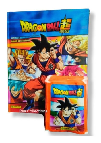 Álbum Pasta Dura Dragón Ball Super #3 + 50 Sobres (estampas)