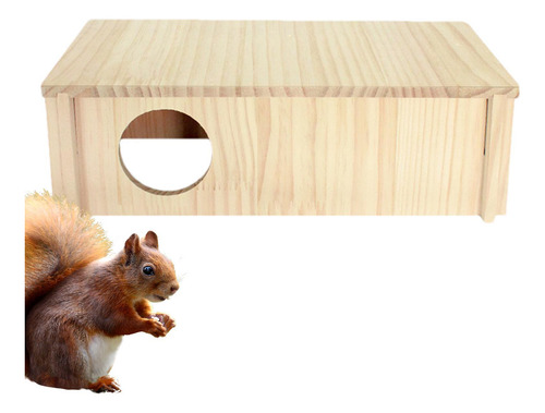 Casa De Madera Para Hámster Escondite Para Hámster De Varias