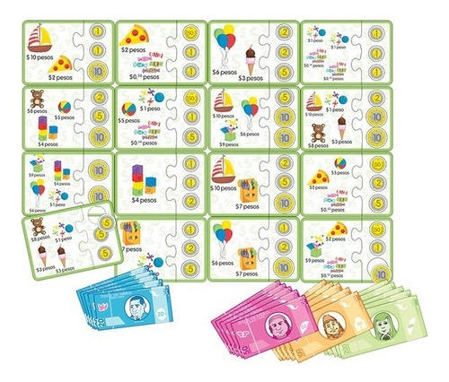 Juego De La Tiendita Juguete Didactico Rompecabezas Diako