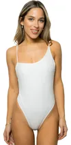 Comprar Enteriza Aplique Vedetina Mujer Trajes De Baño Malla Entera