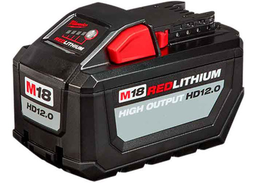 Batería Milwaukee 18v Hd12 Ah M18 Alta Salida 48-11-1812 - S