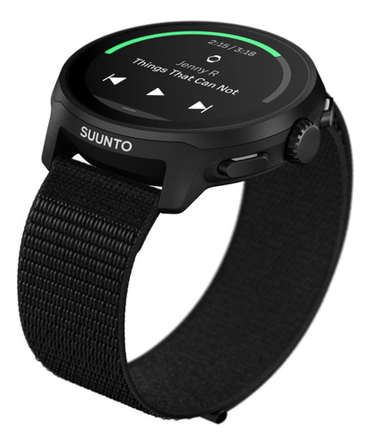 Relógio Gps Suunto Run Preto Preto Preto