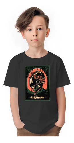 Polera Niños The Cure Blossom Oh Poster Rock Algodon Wiwi