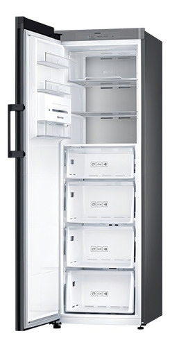 Heladera con freezer inverter Samsung Bespoke RZ32A744535 con capacidad de 315L