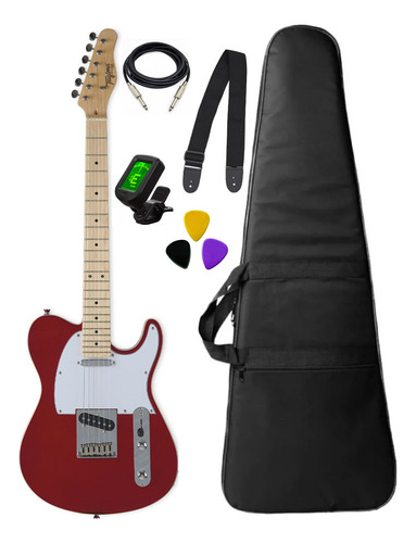 Guitarra Elétrica Tagima Tele 2s T-550 Ca Com Acessorios