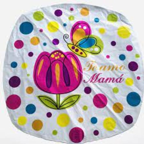  Pack X10 Globos Te Amamos Mama Día De La Madre 18 Pg