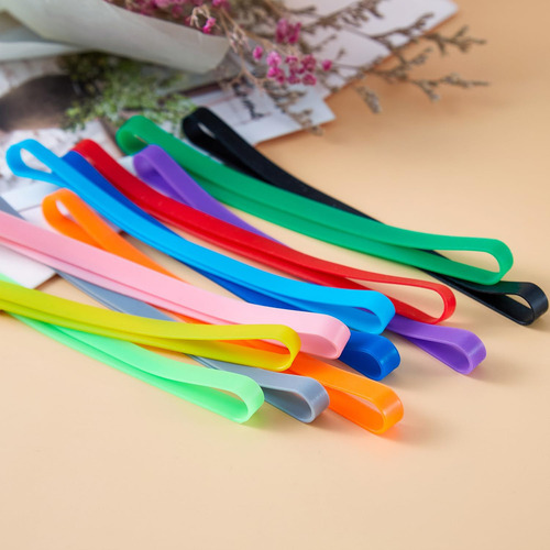 Bandas Elásticas De Goma Silicona Para Libros Y Manualidades