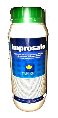 Imagen 1 de 3 de Herbicida Improsate 1lt Glifosato 360 G/l