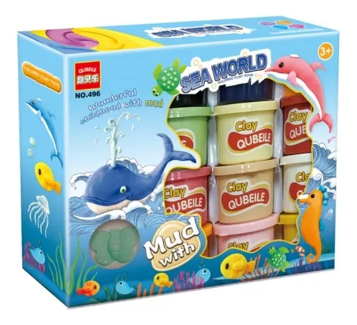 Creative DECO Plastilina Grande para Modelar para Niños Manualidades | 24  Colores | 1600g | Set de 120 Unidades | Desde 3 años | Regalo Actividad