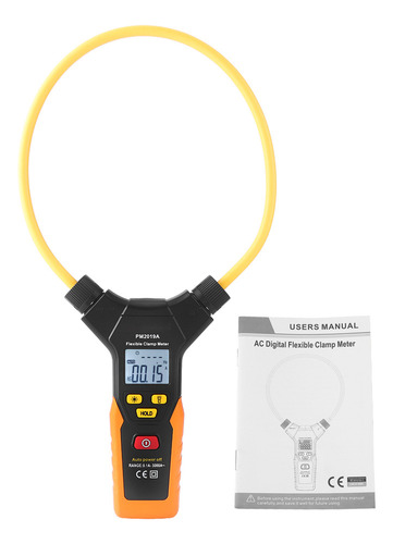 Pinza Amperimétrica Portátil Flexible Digital Peakmeter Pm20