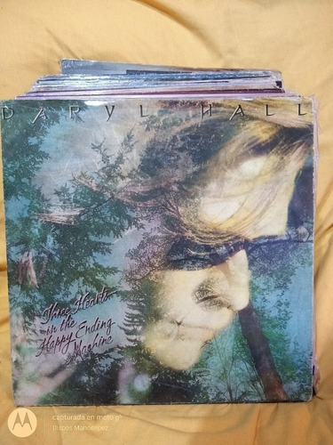 Vinilo Daryl Hall Three Hearts In The Happy Ending Machi Si3