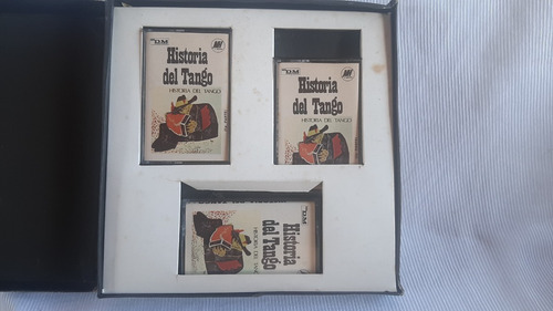 Historia Del Tango Libro + 3 Cassettes Y Estuche Mh