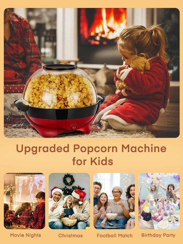 Housnat Máquina De Palomitas De Maíz, Máquina De Palomitas D