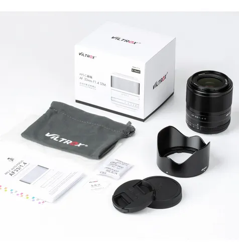 Lente Viltrox 33 Mm F/1.4 F1.4 F1.4 Con Montura E Aps-c Para Cámara Sony A6500 A6300 A6000 A6400 A6100 A5100 A6100 A6600