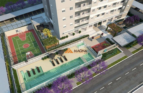 Imagem 2 de 16 de Apartamento À Venda, 56 M² Por R$ 330.000,00 - Parque Industrial Lagoinha - Ribeirão Preto/sp - Ap3721
