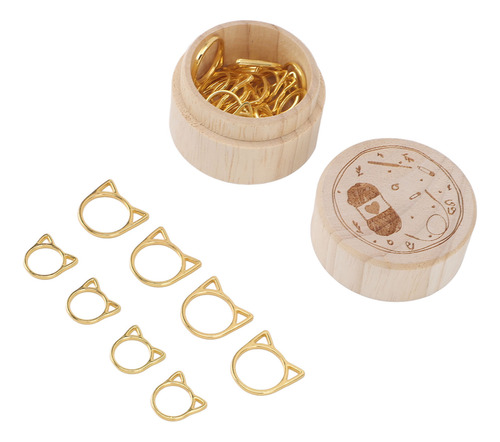 Marcadores Para Coser, 30 Unidades, Bonitos Anillos De Mader