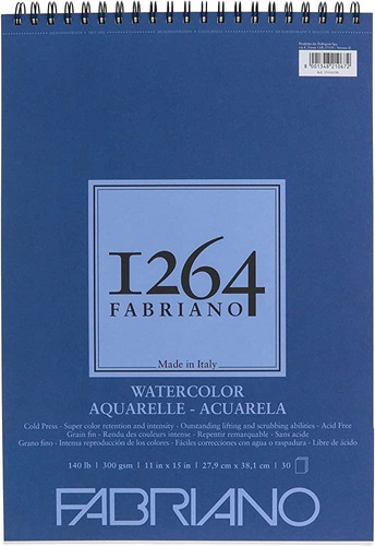 Fabriano Para Acuarela 1264 Watercolour 27.9x38.1cm